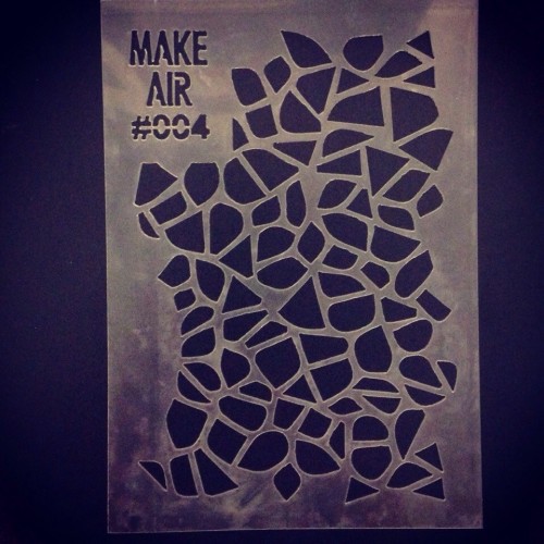 Трафарет для боди-арта и аэрографии MAKE AIR #004